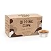 ChocZero's Dipping Cups, Dark Chocolate Original - Sugar Free, Low Carb. No Sugar Alcohols, No palm oil. All Natural, Non-GMO (1 container, 10 cups)