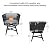 Grand patio 7-Piece Outdoor Dining Set for 6, Patio Dining Furniture Set for 6 Swivel Rope Wicker Chairs & 1 Extendable Rectangular Dining Table, Dark Grey