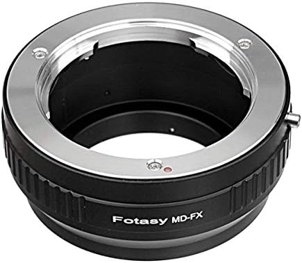 Fotasy Minolta MD Lens to Fuji X Adapter, Minolta MD Rokkor Mount to Fujifilm X Mount Adapter, Compatible with Fujifilm X-Mount Cameras X-Pro2 X-E2 X-E3 X-A5 X-M1 X-T1 X-T2 XT3 X-T10 X-T20 X-T30 X-H1