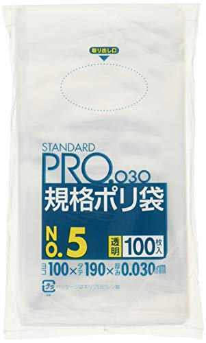 サニパック スタンダートポリ袋５号（０．０３ｍｍ） L05のサムネイル