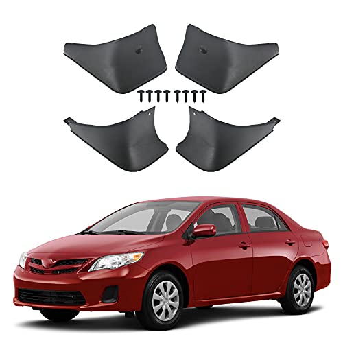 Image of munirater 4Pcs Car Mud Flaps Splash Guard Mudguards Cover Replacement for 2009-2013 Toyota Corolla