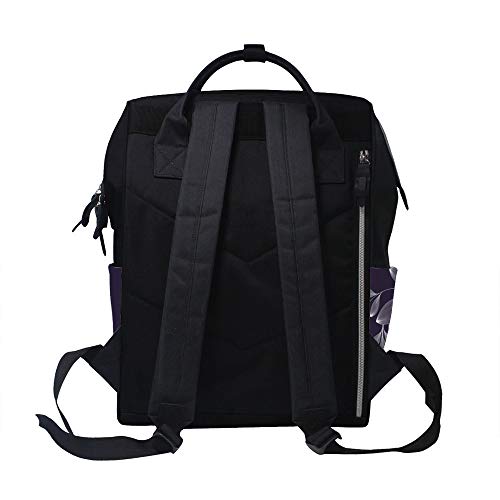 Sac à dos fleurs de lys multifonction à grande capacité ergonomique - 3