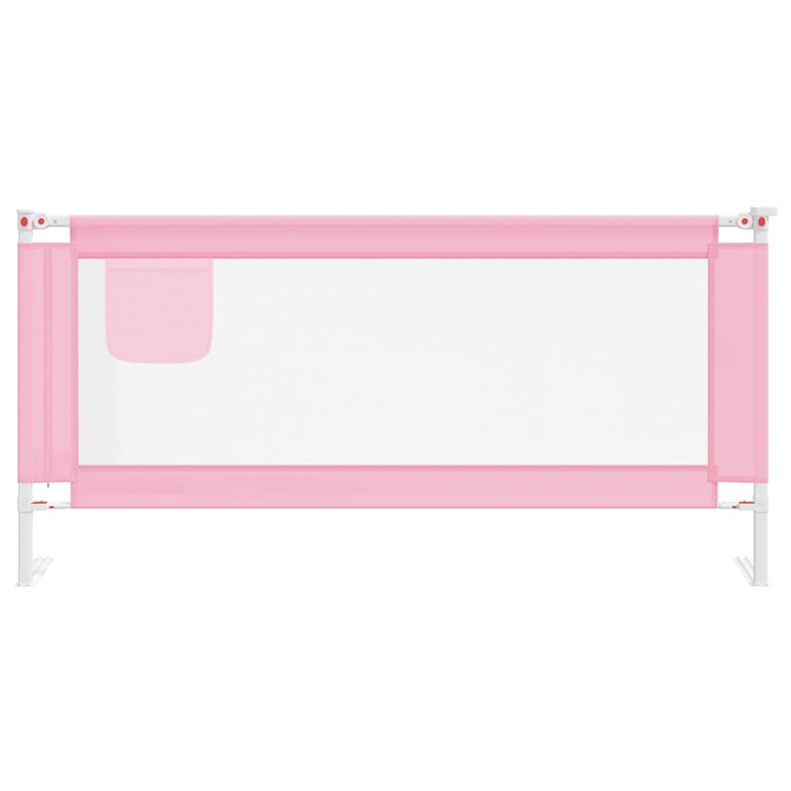 Tidyard Barandilla de Cama Niños - Protección Anticaídas, Ajustable, Rosa, 190x25cm Modelo YFXLRZJ-10205ES