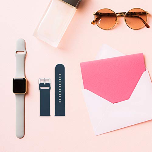 Pulseira masculina 1 pc 22mm Xiaomi Smart Sports Watch Band Silicone compatível para Haylou Solar