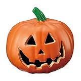 秋の装飾 ハロウィン 飾り 店舗・自宅兼用 【 LEDパンプキンランタン S 1個 幅23×奥行21×高さ21cm 】 電池式 室内仕様