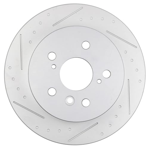 Image of SCITOO For Toyota Brake Kits, Brakes Rotors Ceramic Brake Pads Fit for 2013 2014 2015 2016 2017 for Lexus ES300h, 2007-2012 for Lexus ES350, 2008-2014 for Toyota Avalon, 2007-2011 for Toyota Camry