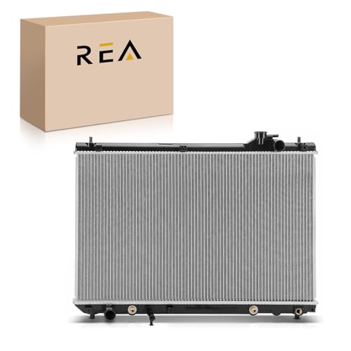 Image of Engine Coolant Radiator Assembly with Transmission Oil Cooler Compatible with Toyota Highlander 2001-2003 V6 3.0L, Highlander 2004-2007 V6 3.3L Replace# 1640020220