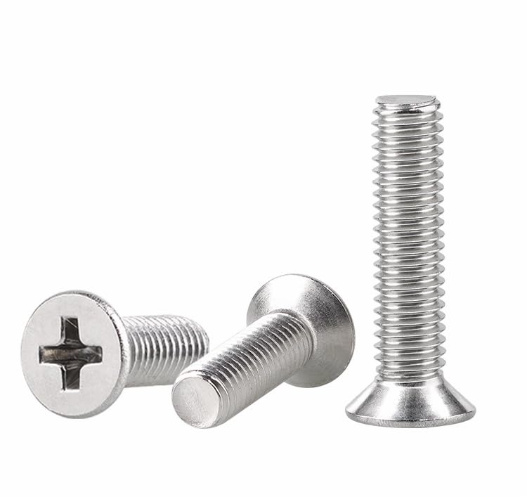 Tornillo para madera autorroscante M3x35mm cabeza plana Phillips 100 pcs