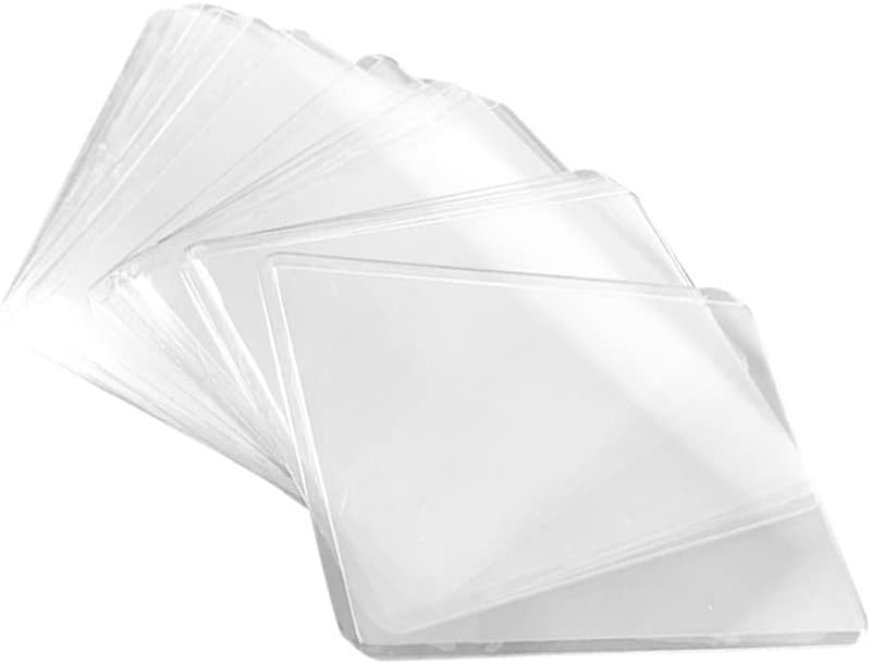 TOYANDONA 25pcs Card Cover Protector for Game Cards Postcards Holder Game Cards Sleeves Cards Storage Sleeves Transparent Cards Sleeves Cards Cover Game Picture Holder Pv Star Card