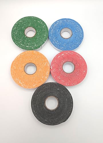 Image of Eva Foam pre Cut Tape Rolls, Double Side Adhesive (Dark Colors)