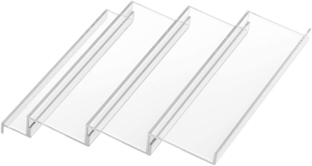 ARTIBETTER Acrylic Seasoning Rack Drawer Organizer Expandable Tiered Spice Bottle Storage Shelf for Kitchen Countertop and Drawer Use