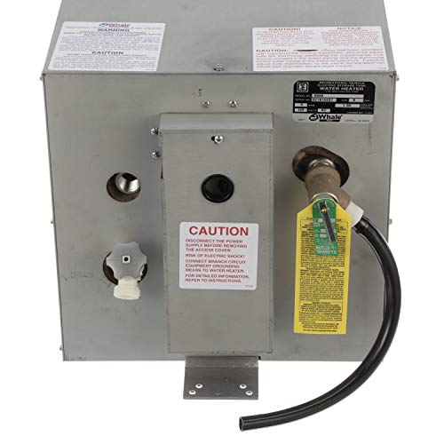 image for Whale S600 Water Heater, 6-Gallon Capacity, 120V, Rear Heat Exchanger,