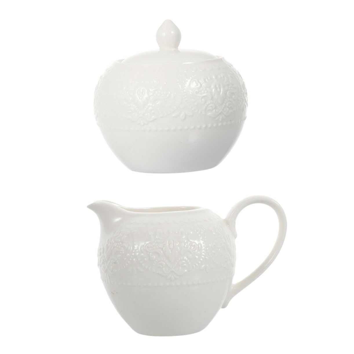 Pots à lait et conserve sucre céramique nettoyage facile 2pcs