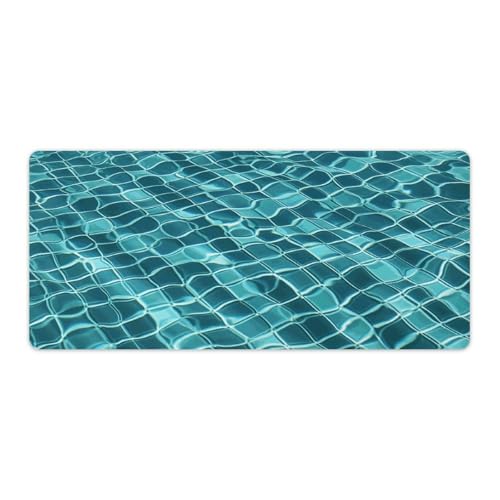 Tapis de souris étanche et antidérapant grand format pour clavier d'ordinateur portable et jeux