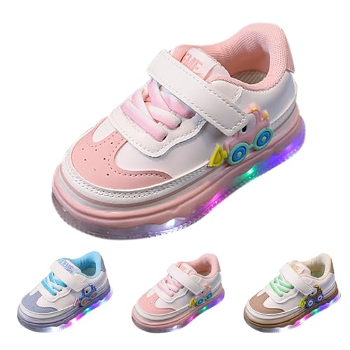 Baby Kids Light Up Platform Heel Flat Sneakers Running Toddler Infant Sports Athletic Casual Brash Girls Sneaker2