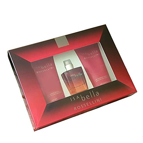 Isabella Rossellini Isa Bella 75 ml EDP Spray + Shower Gel 200 ml + Body  Lotion 200 ml : Amazon.de: Beauty