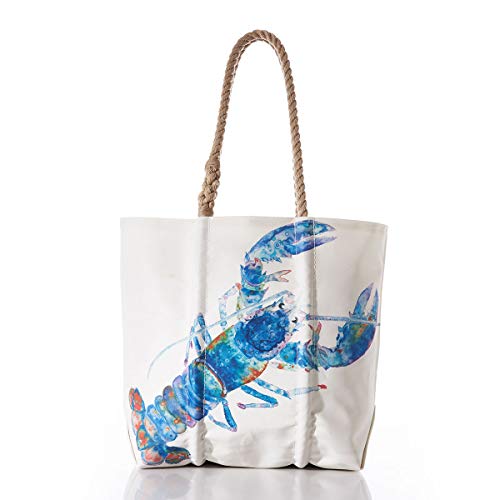 Sea Bags Recycled Sail Cloth Multicolor Lobster Tote