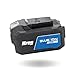 Kreg 20V Blue Ion 4Ah Battery Pack - Rechargeable Cordless Tool Battery - Durable Power Pack for DIY Projects & Woodworking - Smart Charging & Overcharge Protection - Lightweight & Compact - BATT4A