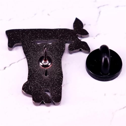 Image of zhanghaoran Cute Cat Hang in Tree Enamel Pin Cartoon Cat with Tree Lapel Pin Animal Branch Brooches Pin Clothing Bags Backpacks Jackets Hat Accessories Badge Gifts