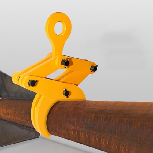 Pince de levage verticale de 2 tonnes pour plaques d'acier avec maillons