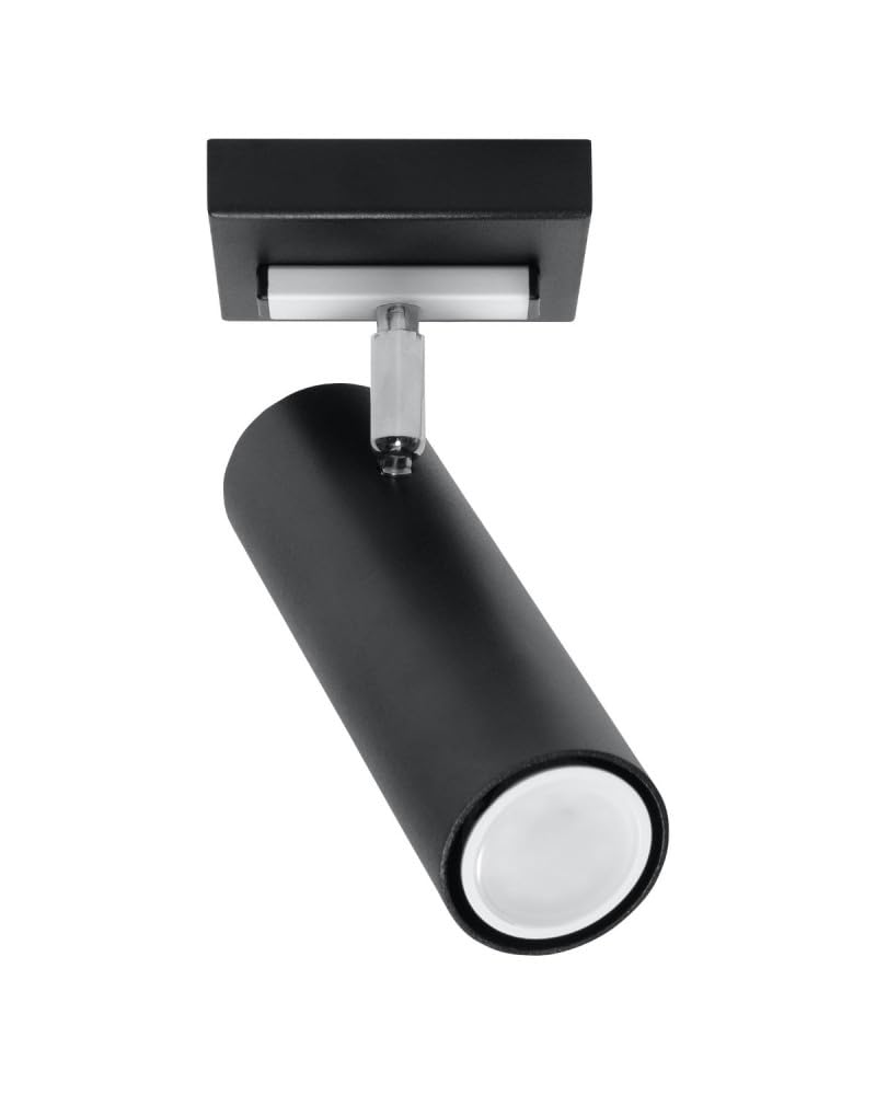 Sollux Lighting 18 x 18 x 20 Steel LED Light - Black