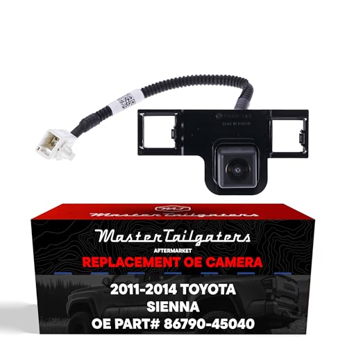 Image of Master Tailgaters Replacement for Toyota Sienna (2011-2014) Backup Camera OE Part # 86790-45040