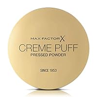 Max Factor Creme Puff, Pressed Compact Powder, Natural 21g