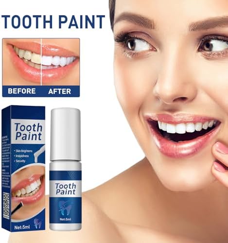 Tooth Paint - Natural Teeth Whitening Paint, Quick & Simple to Use, Portable, Long-Lasting Tooth Polish for a Confident Smile (1PC) - 1