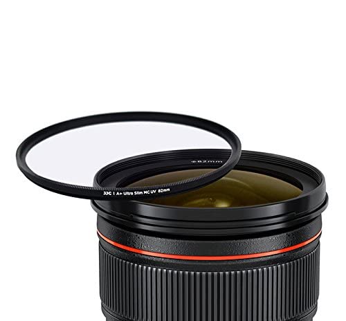 Image of JJC F-MCUV82 UV Protection Filter Digital Slim Multi-Coated Glass Filter - 82mm