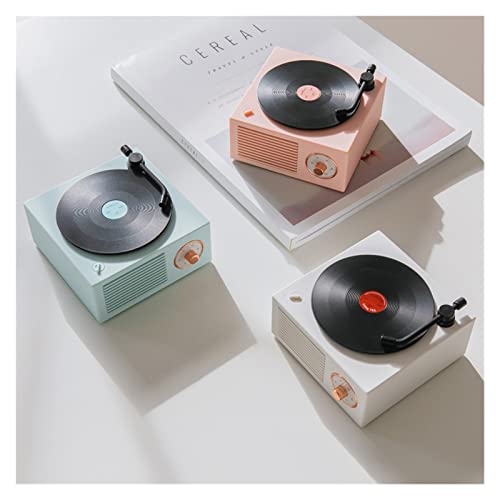 Tourne-Disque Vinyle Tourne-Disque Vinyle Atomique Bluetooth sans Fil Mini Pistolet en Acier Bluetooth phonographe Vinyle enfichable Haut-parleurs Bluetooth (Color : Blanc, Size : 112.4 * 105 * 57mm) - Les Beatles, Paul McCartney, John Lennon, RIngo Starr, George Harrison Tourne-Disque Vinyle Tourne-Disque Vinyle Atomique Bluetooth sans Fil Mini Pistolet en Acier Bluetooth phonographe Vinyle enfichable Haut-parleurs Bluetooth (Color : Blanc, Size : 112.4 * 105 * 57mm) – Image 3