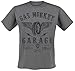 Produktbild Gas Monkey Garage Herren GMG Tyres Parts Service T-Shirt, Grau (Anthrazit), XXL