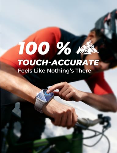 Image of MAGIC JOHN 2 Pack for Apple Watch 42MM Series 11 /Series 10 Screen Protector | [Automatic Align Tech] Self-Healing Flexible EPU Film,HD Transparent, Anti Scratch, Bubble Free