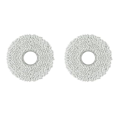 price history - Reverbo Mop Cloths Compatible with Ecovacs Deebot T50 Pro Omni – Replacement Parts for Robotic Vacuum Cleaner | Set of 2 Washable, Reusable Microfiber Mops for Deep Floor Cleaning