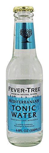 Fever Tree Mediterranean Tonic Water 6.8 Fl Oz, 24/CASE