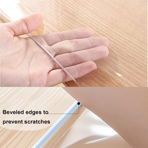 Nappe en plastique lavable FLAVYO contre les rayures de table - 8