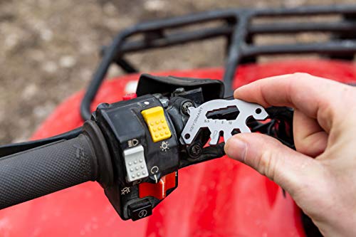 KeySmart AllTul Bear - 4-in-1 Everyday Carry Multi-Purpose Keychain Multitool with Bottle Opener, Wrench, Spoke and Crowbar Ideal Utility Tool for Camping, Fishing and More - Image 4