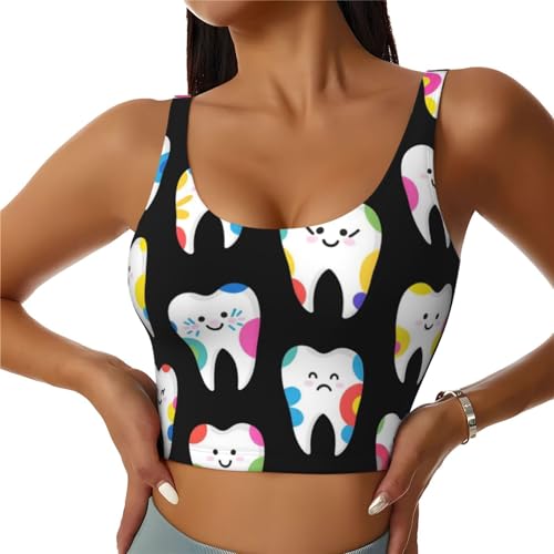 Women Girls Cozy Yoga Bra Athletic Tank Tops for Gym Running