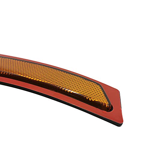 Image of Front Bumper Reflector Side Marker Lights For BMW F30 3 Series F32 F33 F36 4-Series (Amber Lens)