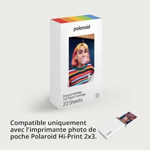 Pack de 2 Cartouches papier tout en un Polaroid Hi Print pour ’imprimante photo de poche - vue 8