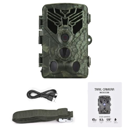 Kavolet Wildkameras mit Bewegungsmelder Nachtsicht, Wildkamera Testsieger, 2,7 K, 24 MP, 120 °, Wärmebildkamera Jagd 0,3 s Jagdkamera, Nachtsichtkamera Outdoor Wildtierkamera, wasserdicht IP65