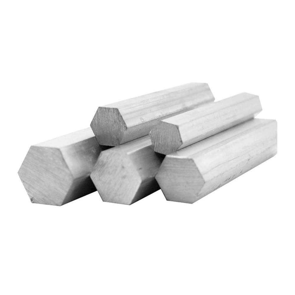 10 szt. Aluminiowy pręt sześciokątny 6061 Solidne pręty o długości 200-1000 mm do inżynierii rzemieślniczej(100x24mm)