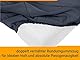npluseins 2er Pack Spannbezüge für Nackenkissen Gesundheitskissen 959.1234, M, 35-40x55-60 cm, anthrazit