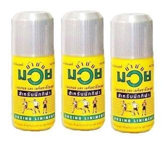 VIELIN 3 x 120g Authentic Original Thai Boxing Oil Liniment Muscle Pain Relief