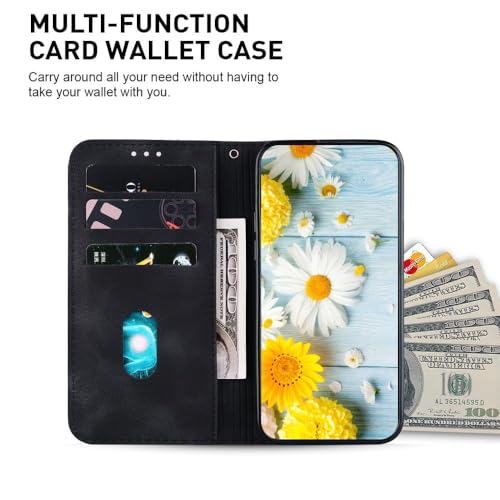 Coque en cuir Samsung Note20 rouge au design floral raffiné et finitions haut de gamme - 3