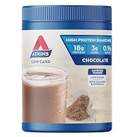 Atkins Chocolate Protein Shake Mix, High Protein, Low Carb, Low Sugar, Keto Friendly