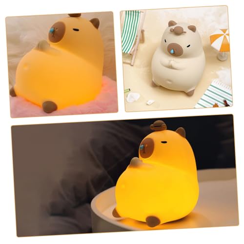 Lámpara de mesa de noche animal suave recargable INOOMP miniatura 4