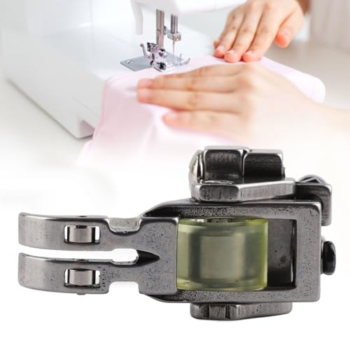 Prensatelas con rueda de goma para máquina industrial miniatura 4