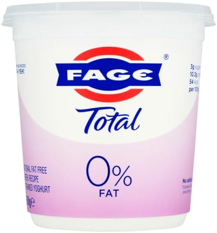 Total 0% Fat Natural Fat Free Greek Recipe Strained Yoghurt 950g