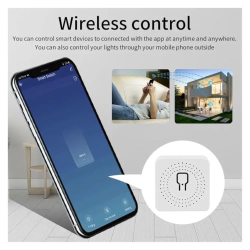 Módulo de interruptor inteligente WiFi para apagar la luz desde la cama con control bidireccional 3