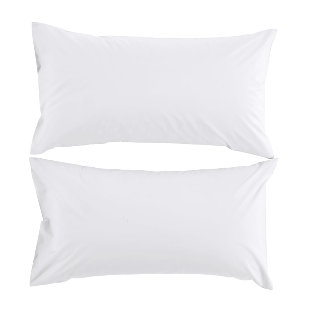 Christy White 200Tc Organic King Pillowcases | Set Of 2 | Classic | 100% Certified Organic Cotton Bedding | Super Soft And Smooth Bed Linen